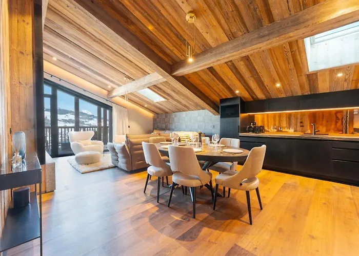 Observatoire Sompteux Loft 3chbr Elegant Vues * Megève