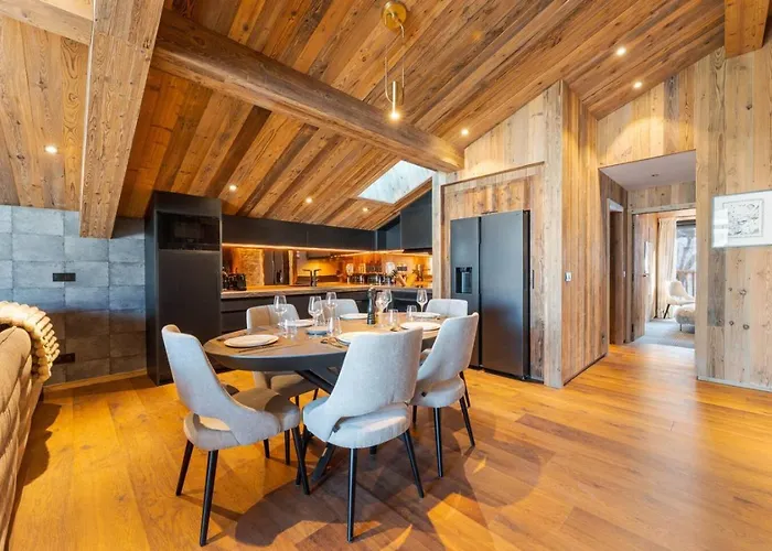 Apartamento Observatoire Sompteux Loft 3chbr Elegant Vues Megève