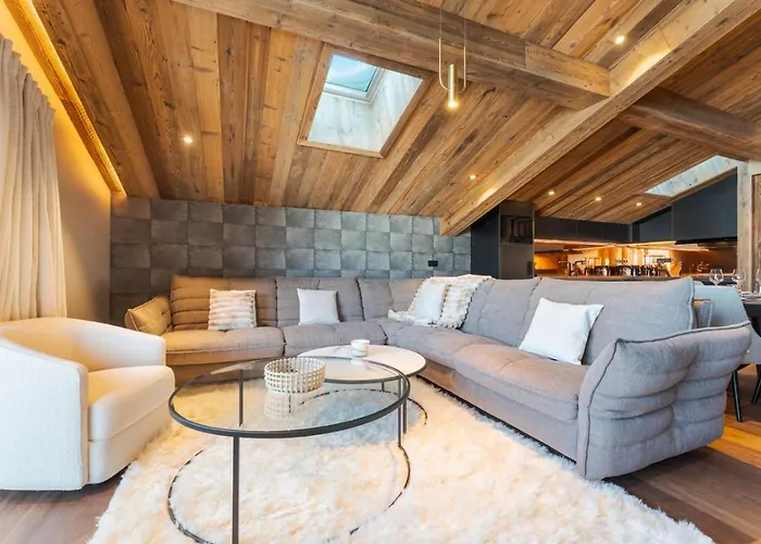 Observatoire Sompteux Loft 3chbr Elegant Vues Megève